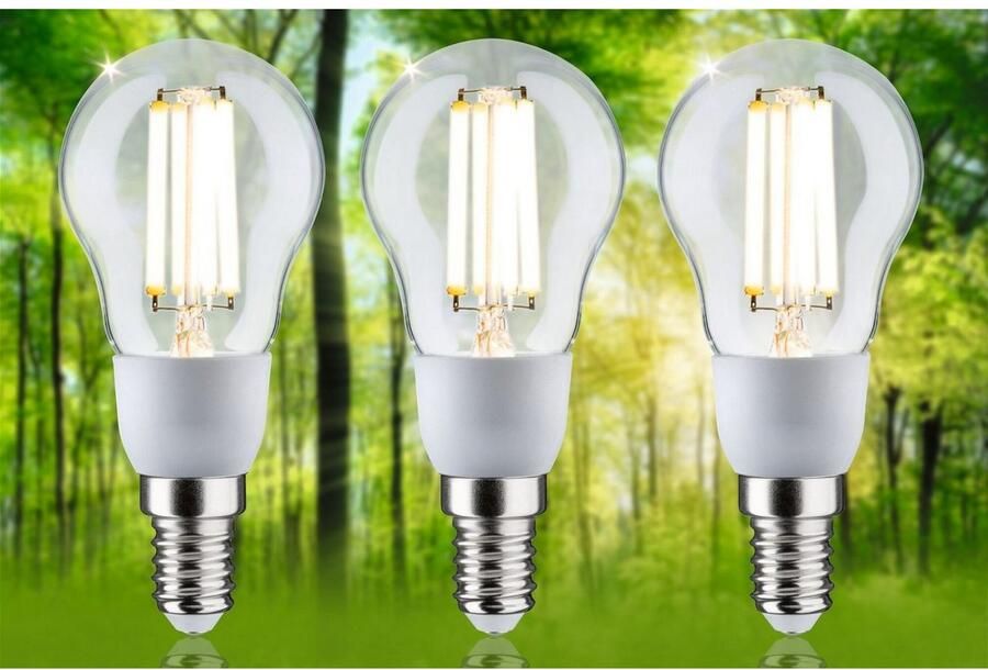 Paulmann Led-verlichting Eco-Line 3-pack druppel 525lm 2 5W 3000K helder 230V - Foto 5