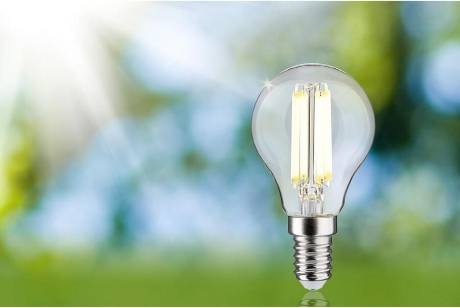 Paulmann Led-verlichting Eco-Line filament 230V LED druppel E14 1-set 525lm 2 5W 4000K helder (1 stuk) - Foto 4