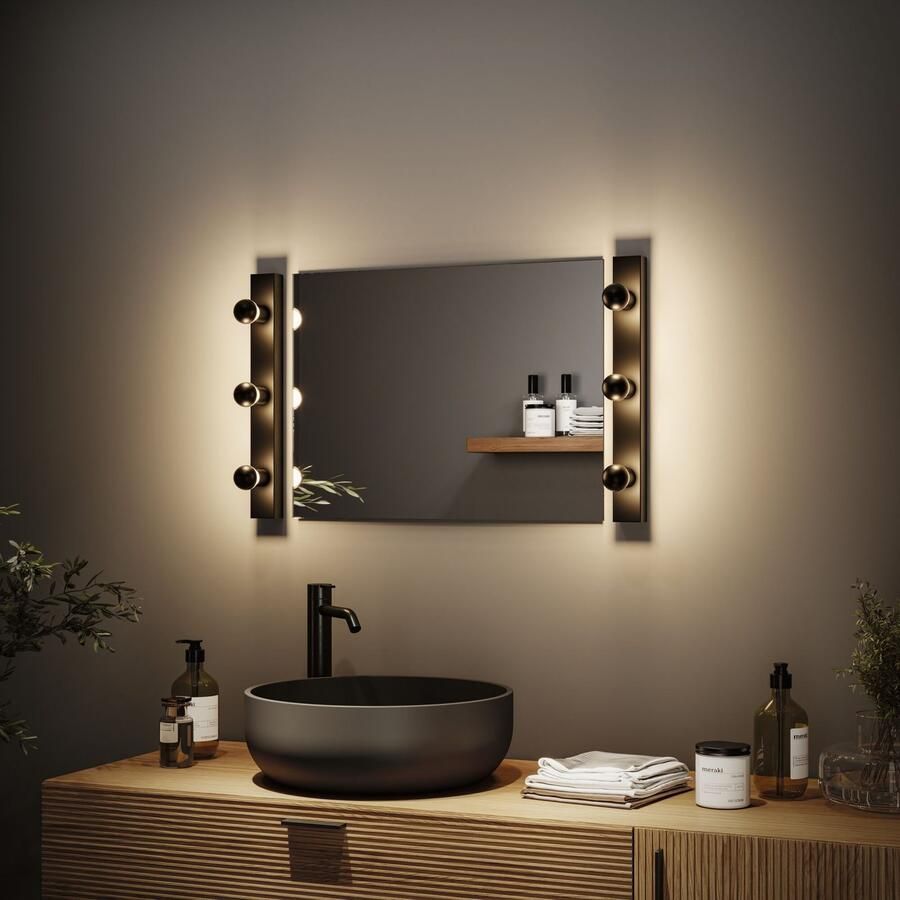Paulmann Led-verlichting LED druppel kop spiegel 470lm E14 2700K 4 5W 230V dimbaar zwart mat (1 stuk) - Foto 3