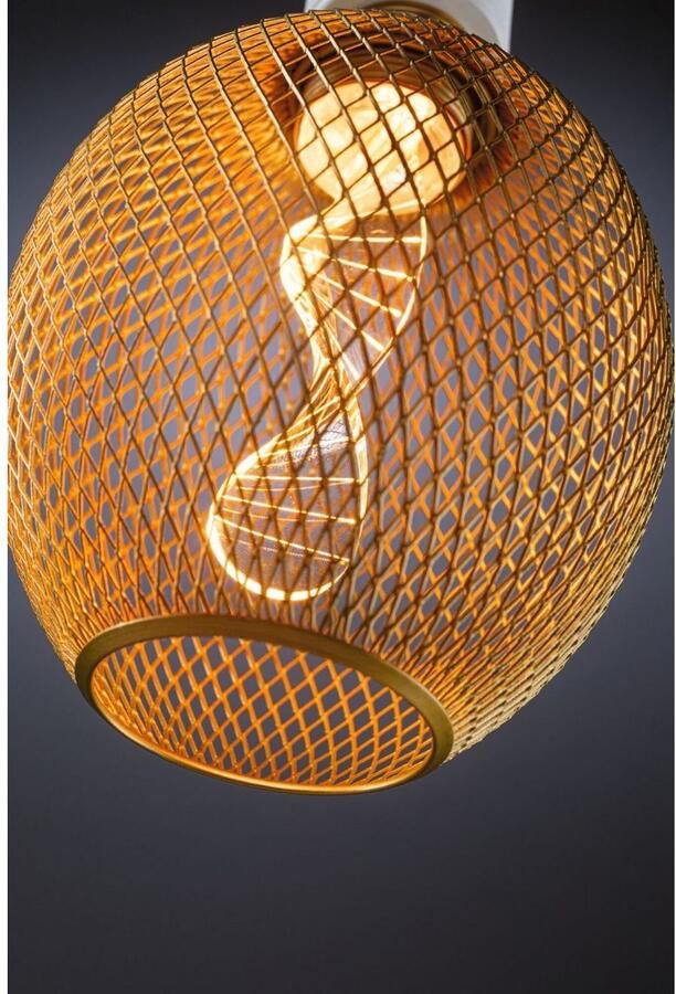 Paulmann Led-verlichting Metallic Glow Globe messing Helix 130lm 3 5W 1800K 230V - Foto 4
