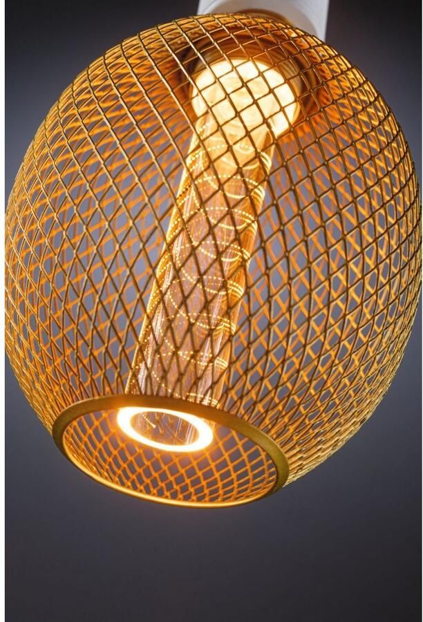 Paulmann Led-verlichting Metallic Glow Globe messing Spiraal 200lm 4 2W 1800K 230V - Foto 3