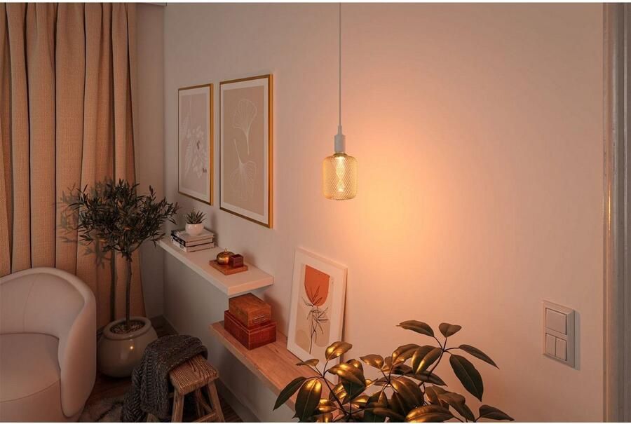 Paulmann Led-verlichting Metallic Glow Zyl messing Helix 130lm 3 5W 1800K 230V - Foto 5