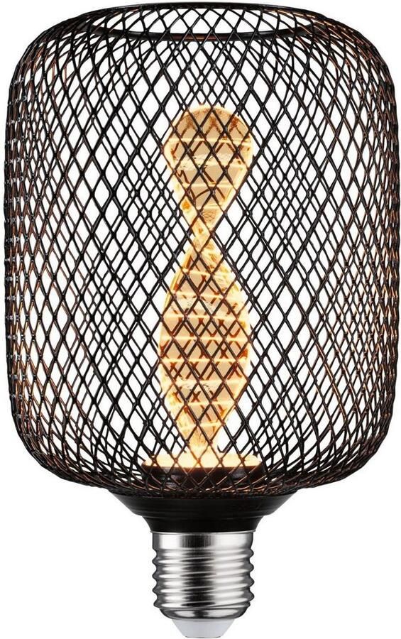 Paulmann Led-verlichting Metallic Glow Zyl zwart Helix 110lm 3 5W 1800K 230V
