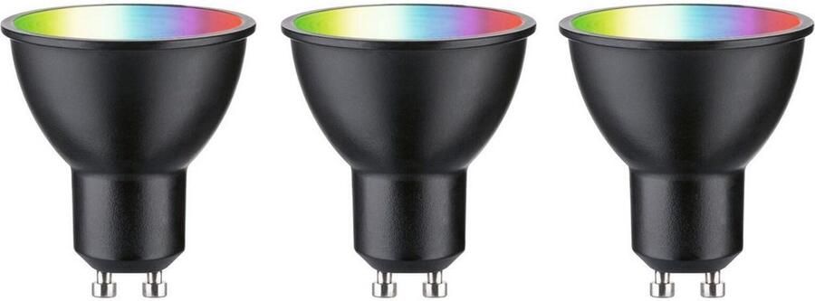 Paulmann Led-verlichting Smart 3-pack Reflector zwart mat 350lm 2200K-6500K 230V - Foto 10