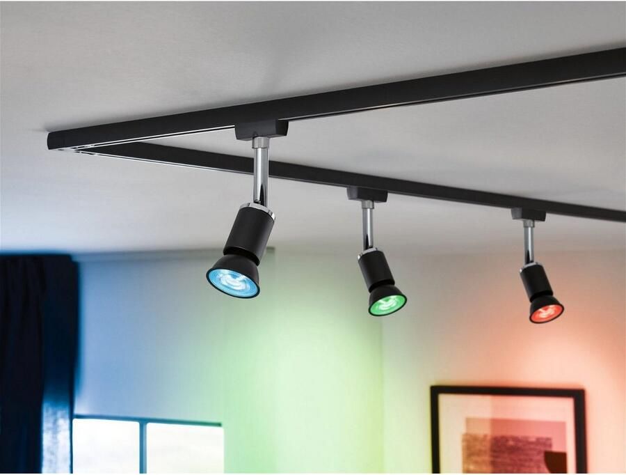 Paulmann Led-verlichting Smart 3-pack Reflector zwart mat 350lm 2200K-6500K 230V - Foto 7