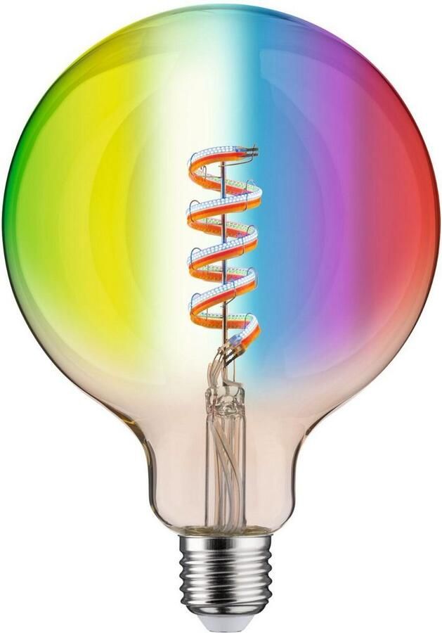 Paulmann Led-verlichting Smart Filament G125 470lm 2200K-6500K goudkleur 230V (1 stuk) - Foto 5