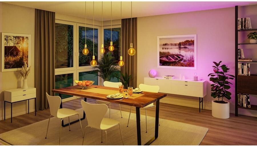 Paulmann Led-verlichting Smart Filament 3-pack G95 470lm 2200K-6500K goudkleur 230V (1 stuk) - Foto 4