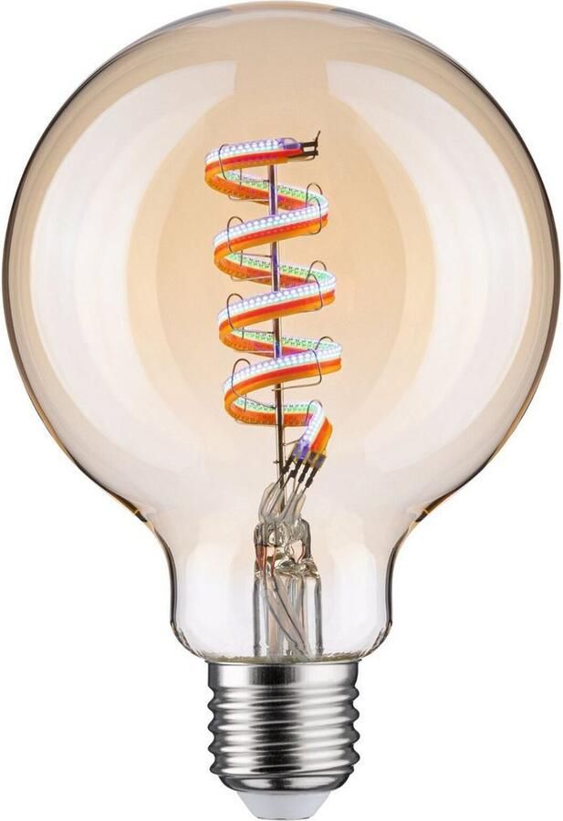 Paulmann Led-verlichting Smart Filament G95 470lm 2200K-6500K goudkleur 230V (1 stuk) - Foto 5