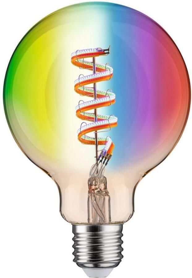 Paulmann Led-verlichting Smart Filament G95 470lm 2200K-6500K goudkleur 230V (1 stuk) - Foto 4