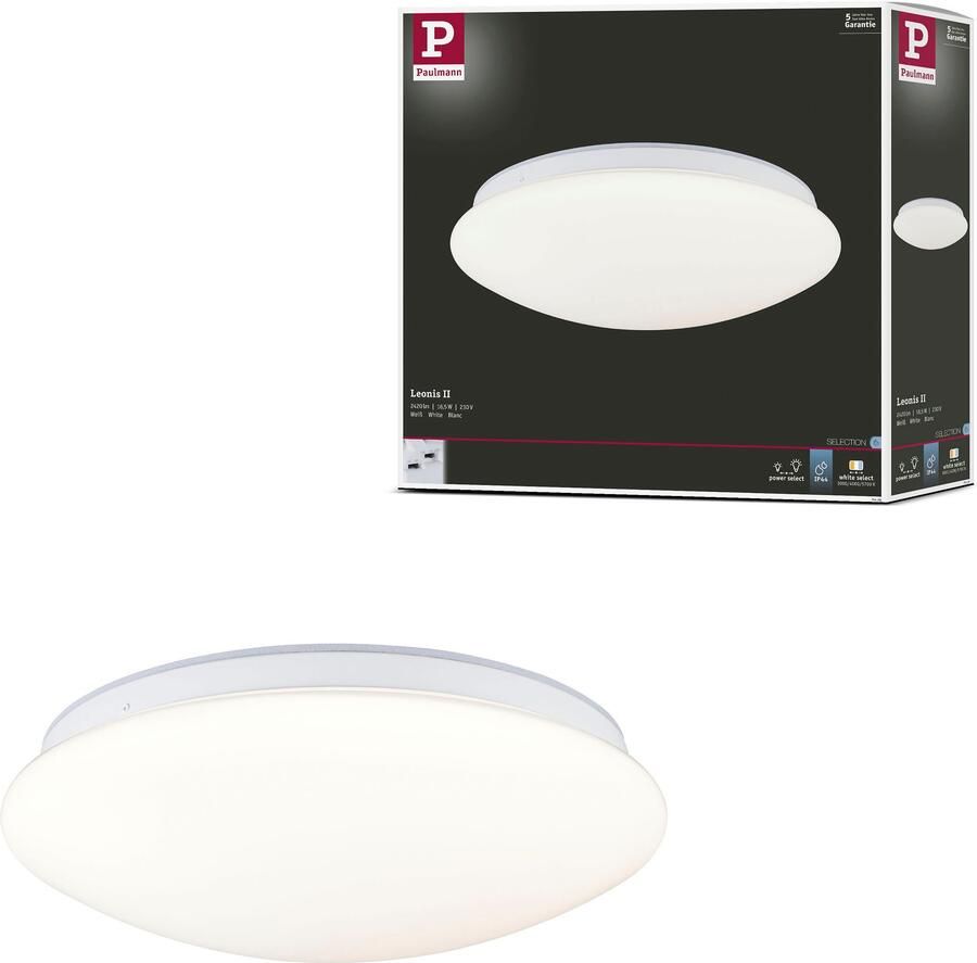 Paulmann Led-wandlamp LED wandlamp Leonis IP44 wit meerdere helderheidsniveaus kleurwisselaar kleurregeling - Foto 3