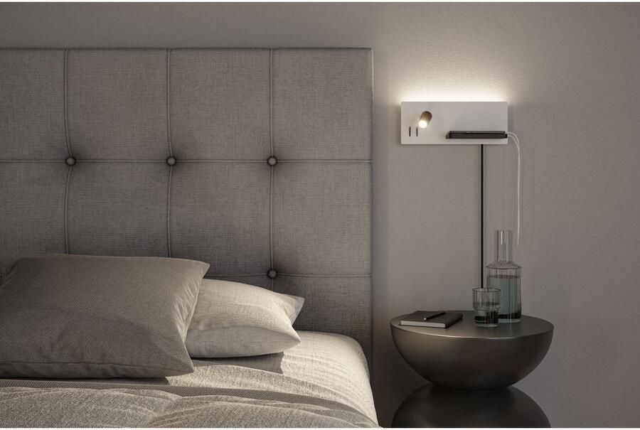 Paulmann Led-wandlamp Serra 2700K 650lm 200lm 230V 5 1x2 6W (1 stuk) - Foto 10