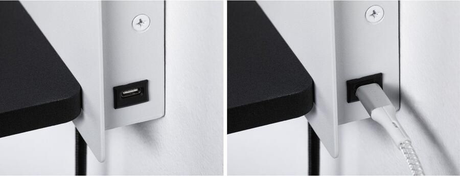 Paulmann Led-wandlamp Serra 2700K 650lm 200lm 230V 5 1x2 6W (1 stuk) - Foto 14