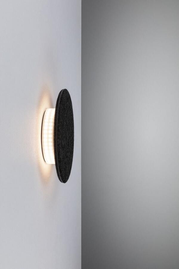 Paulmann Led-wandlamp Tulga 2700K 1000lm 230V 15W Antraciet (1 stuk) - Foto 8