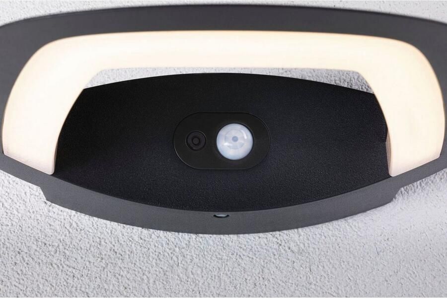 Paulmann Led-wandlamp voor buiten 230V Akena PIR Antraciet - Foto 7
