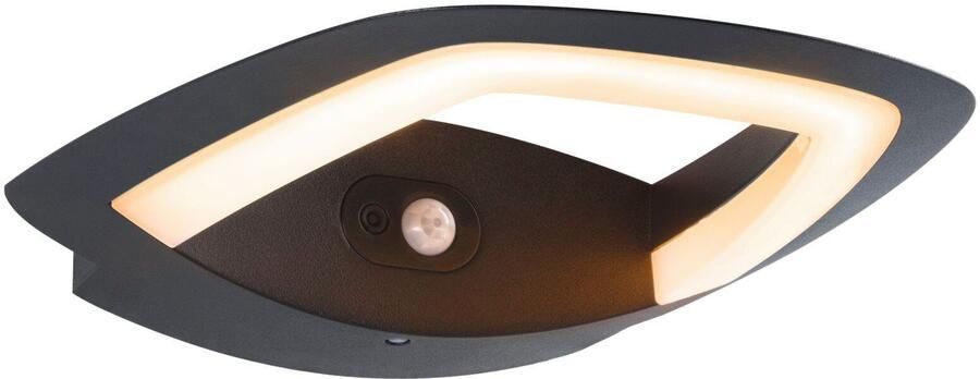 Paulmann Led-wandlamp voor buiten 230V Akena PIR Insect friendly Antraciet - Foto 10