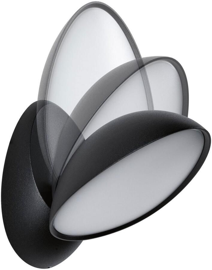 Paulmann Led-wandlamp voor buiten 230V Batona IP44 Antraciet (1 stuk) - Foto 3