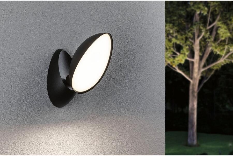 Paulmann Led-wandlamp voor buiten 230V Batona IP44 Antraciet (1 stuk) - Foto 4