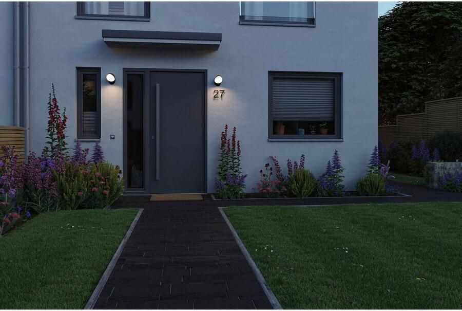 Paulmann Led-wandlamp voor buiten 230V Batona IP44 Antraciet (1 stuk) - Foto 6