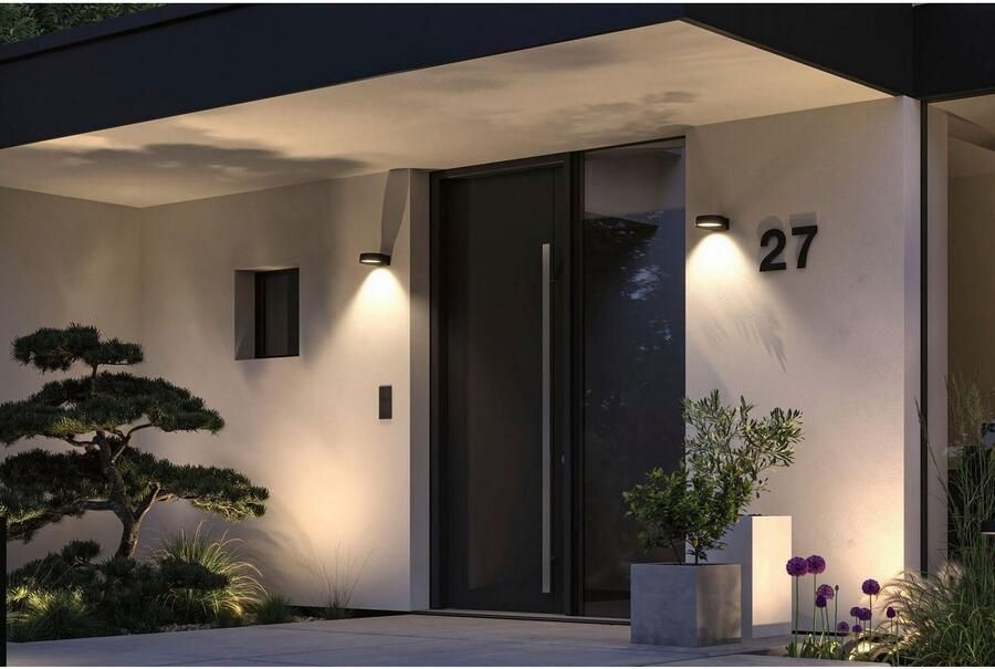Paulmann Led-wandlamp voor buiten 230V Capea Grand IP44 Antraciet (1 stuk) - Foto 4