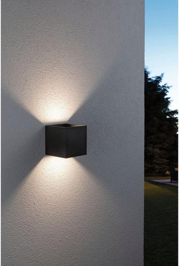 Paulmann Led-wandlamp voor buiten 230V Cybo RGBW Zigbee 2000-6500K Antraciet (1 stuk) - Foto 6