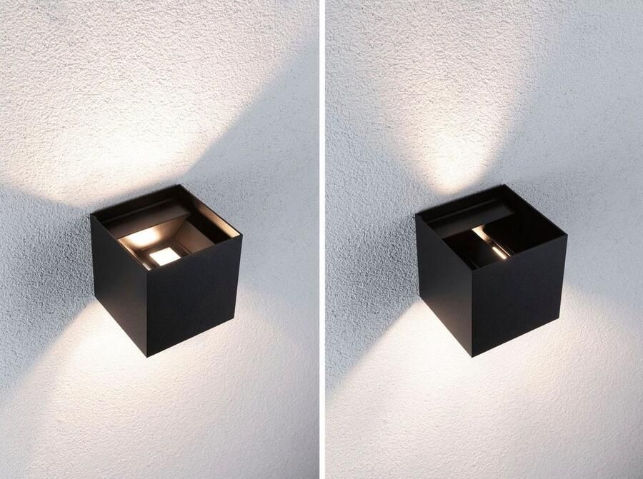 Paulmann Led-wandlamp voor buiten 230V Cybo RGBW Zigbee 2000-6500K Antraciet (1 stuk) - Foto 5