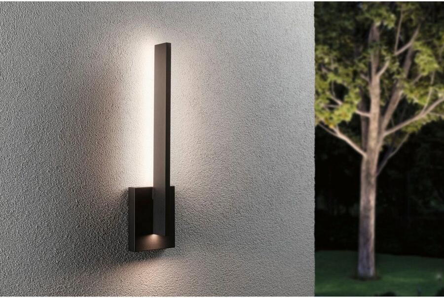 Paulmann Led-wandlamp voor buiten 230V Levka 13 5W IP44 3000K Antraciet - Foto 5
