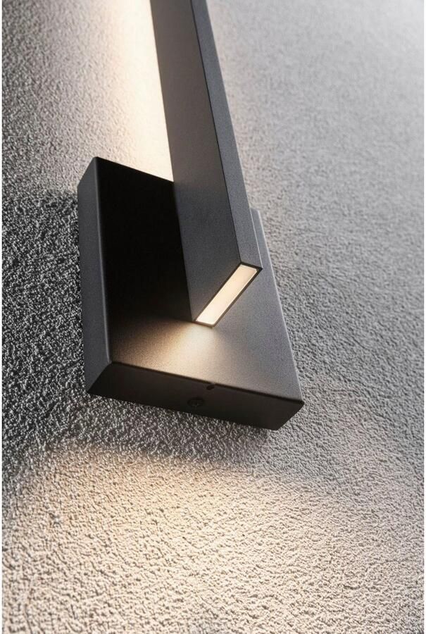 Paulmann Led-wandlamp voor buiten 230V Levka 13 5W IP44 3000K Antraciet - Foto 7