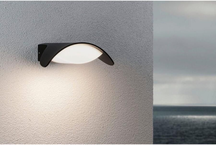 Paulmann Led-wandlamp voor buiten 230V Mesana IP44 Antraciet (1 stuk) - Foto 5