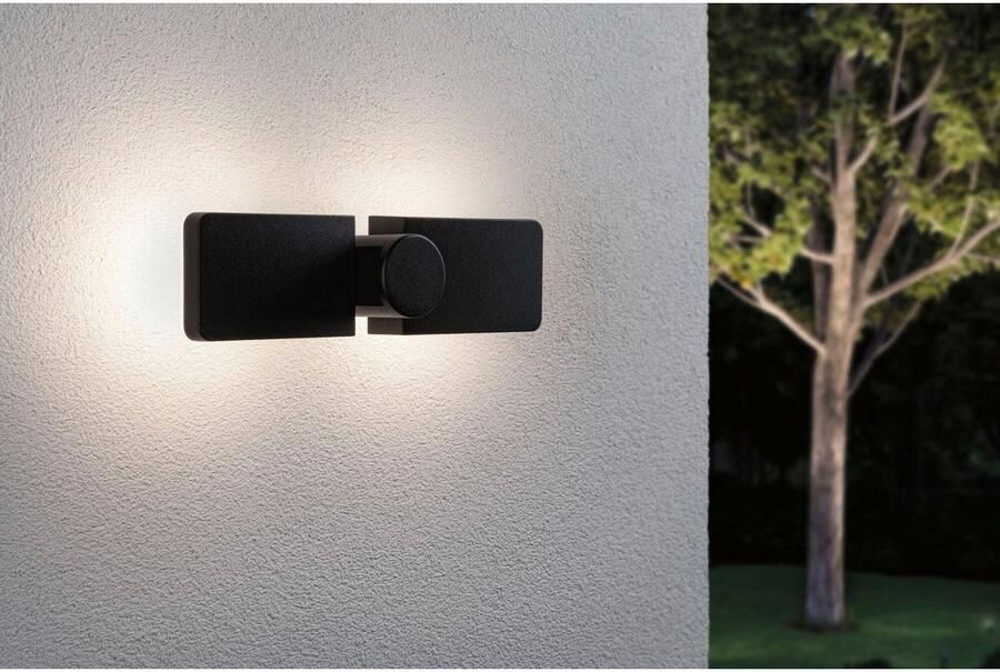 Paulmann Led-wandlamp voor buiten 230V Pekana IP44 Antraciet (1 stuk) - Foto 9