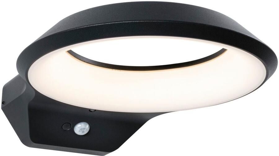 Paulmann Led-wandlamp voor buiten Anela 230V antraciet IP44