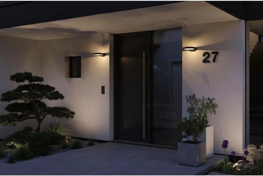 Paulmann Led-wandlamp voor buiten Anela 230V antraciet IP44 - Foto 5