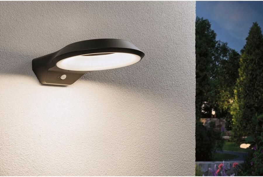 Paulmann Led-wandlamp voor buiten Anela 230V antraciet IP44 - Foto 7