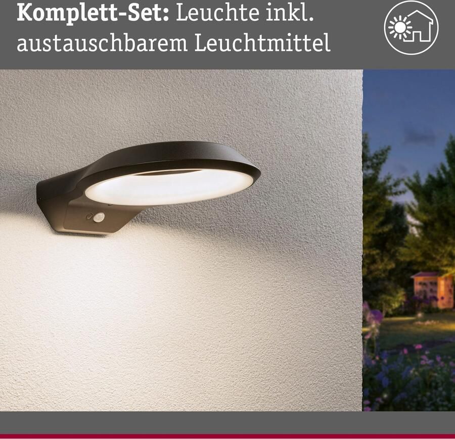 Paulmann Led-wandlamp voor buiten Anela 230V insectvriendelijk - Foto 2