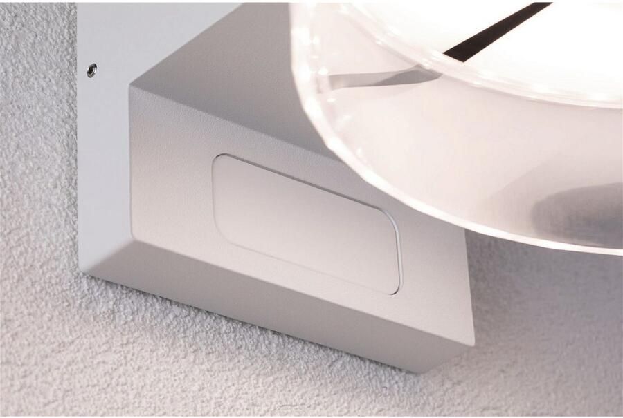 Paulmann Led-wandlamp voor buiten Capea IP44 231mm 3000K 700lm 230V aluminium (1 stuk) - Foto 4