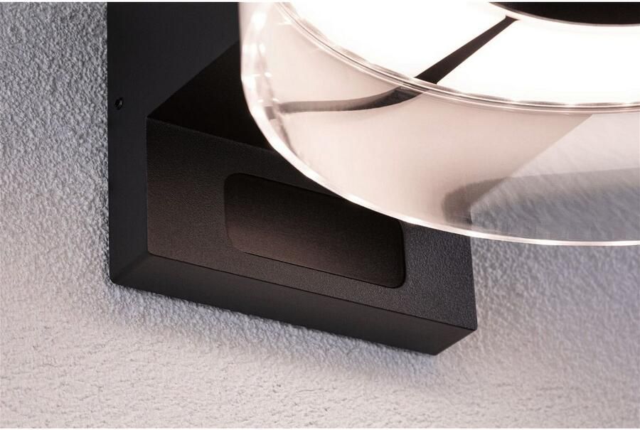 Paulmann Led-wandlamp voor buiten Capea IP44 231mm 3000K 700lm 230V aluminium (1 stuk) - Foto 5