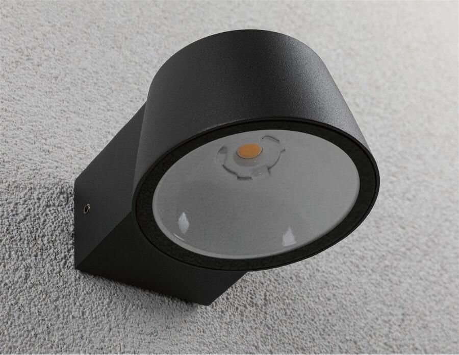 Paulmann Led-wandlamp voor buiten Capea IP44 96x128mm 3000K 6W 500lm 230V antraciet aluminium (1 stuk) - Foto 3