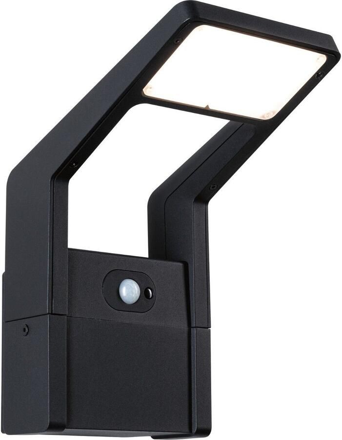 Paulmann Led-wandlamp voor buiten Juntea IP44 140x217mm 3000K 11W 900lm 230V Antraciet Aluminium (1 stuk) - Foto 8