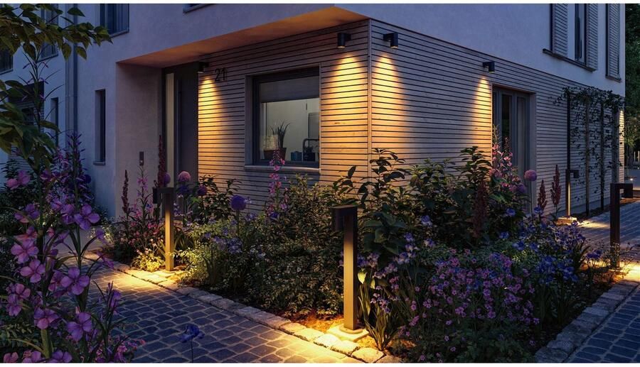 Paulmann Led-bolderlamp Kimu IP44 822mm 2200K 7 8W 500lm 230V 70° Antraciet Aluminium (1 stuk) - Foto 3