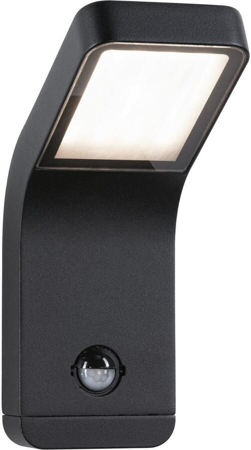 Paulmann Led-wandlamp voor buiten Kulma IP44 90x174mm 3000K 7 5W 500lm 230V Antraciet Aluminium (1 stuk) - Foto 6