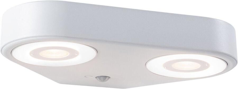 Paulmann Led-wandlamp voor buiten Silma IP44 280x176mm 3000K 2x5 5 2x0 7W 2x600lm 230V Aluminium (1 stuk) - Foto 8