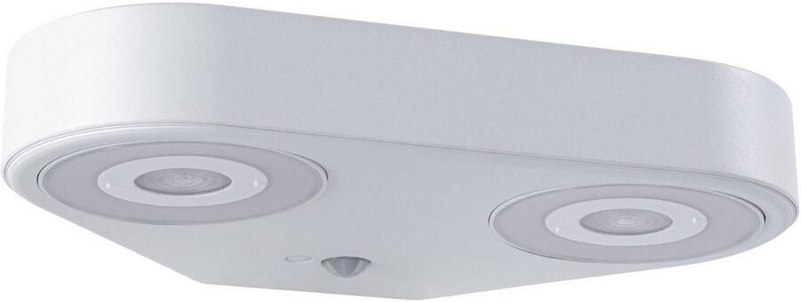 Paulmann Led-wandlamp voor buiten Silma IP44 280x176mm 3000K 2x5 5 2x0 7W 2x600lm 230V Aluminium (1 stuk) - Foto 7