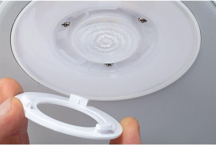 Paulmann Led-wandlamp voor buiten Silma IP44 280x176mm 3000K 2x5 5 2x0 7W 2x600lm 230V Aluminium (1 stuk) - Foto 3