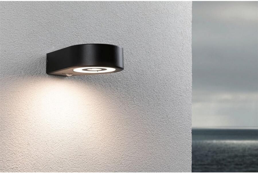 Paulmann Led-wandlamp voor buiten Silma IP44 65x186mm 3000K 5 1x0 7W 600lm 230V Aluminium (1 stuk) - Foto 3