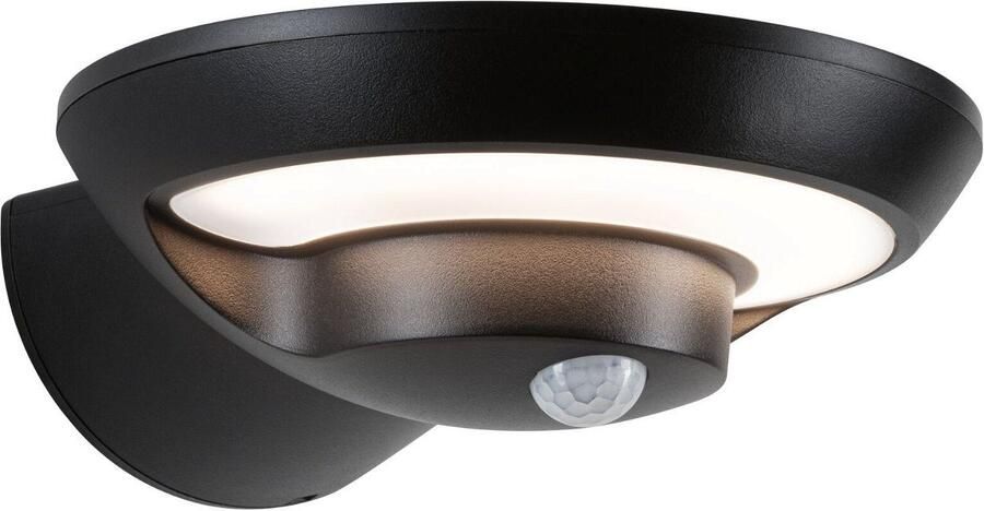 Paulmann Led-wandlamp voor buiten Solar Bordola IP44 180x211mm 3000K 3 5W 220lm Antraciet Kunststof (1 stuk) - Foto 7