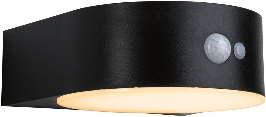 Paulmann Led-wandlamp voor buiten Solar Eileen IP44 2200K 300lm Zwart (1 stuk) - Foto 6