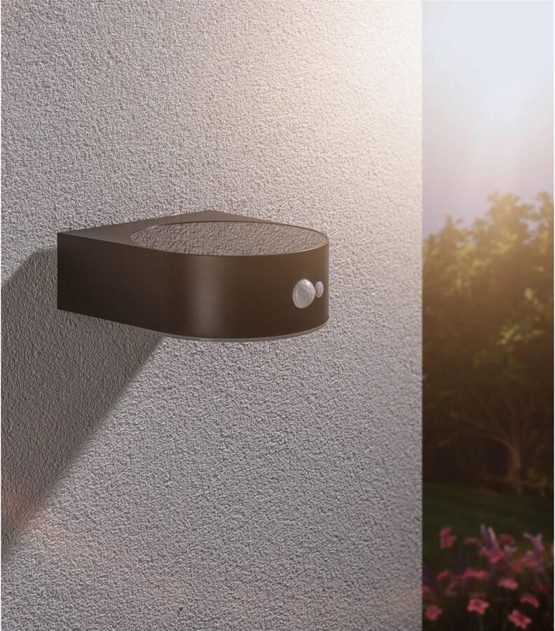 Paulmann Led-wandlamp voor buiten Solar Eileen IP44 3000K 400lm Zwart (1 stuk) - Foto 2