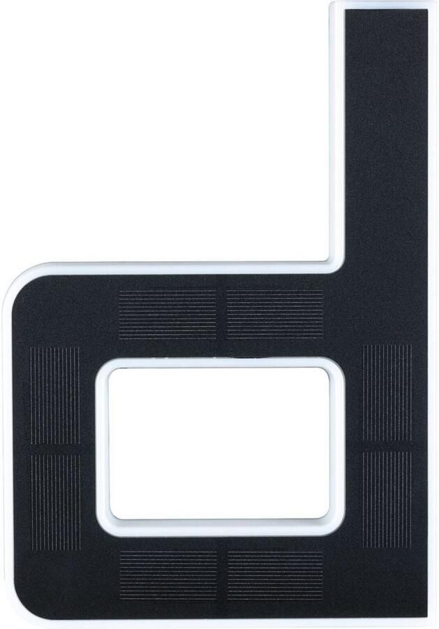 Paulmann Led-wandlamp voor buiten Solar Huisnummer LED-module huisnummers letters kiesbaar accu verwisselbaar (1 stuk) - Foto 5