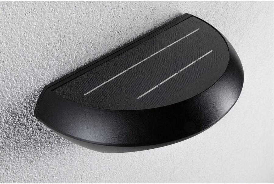 Paulmann Led-wandlamp voor buiten Solar Sorova IP44 230x125mm 3000K 3 5W 220lm Antraciet Kunststof (1 stuk) - Foto 5