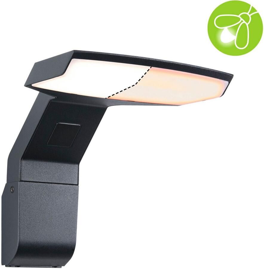 Paulmann Led-wandlamp voor buiten Zenera 230V Antraciet 2.200 3.000 K insectvriendelijk en zeewaterbestendig - Foto 2