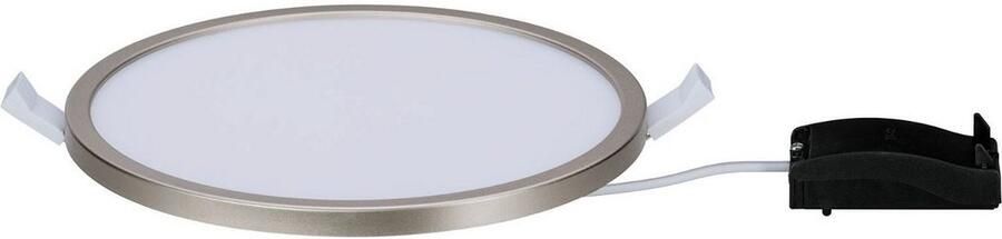Paulmann Ledinbouwlamp Areo IP44 rond 180mm 11W 770lm 3000K mat nikkel dimbaar 180mm 12W (1 stuk) - Foto 7